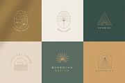 Abstract boho logos and frames, an Object Graphic by venimo (Thumbnail 4 of 8)