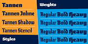 Tannen, a Blackletter Font by Rafael Jordan (Thumbnail 2 of 8)