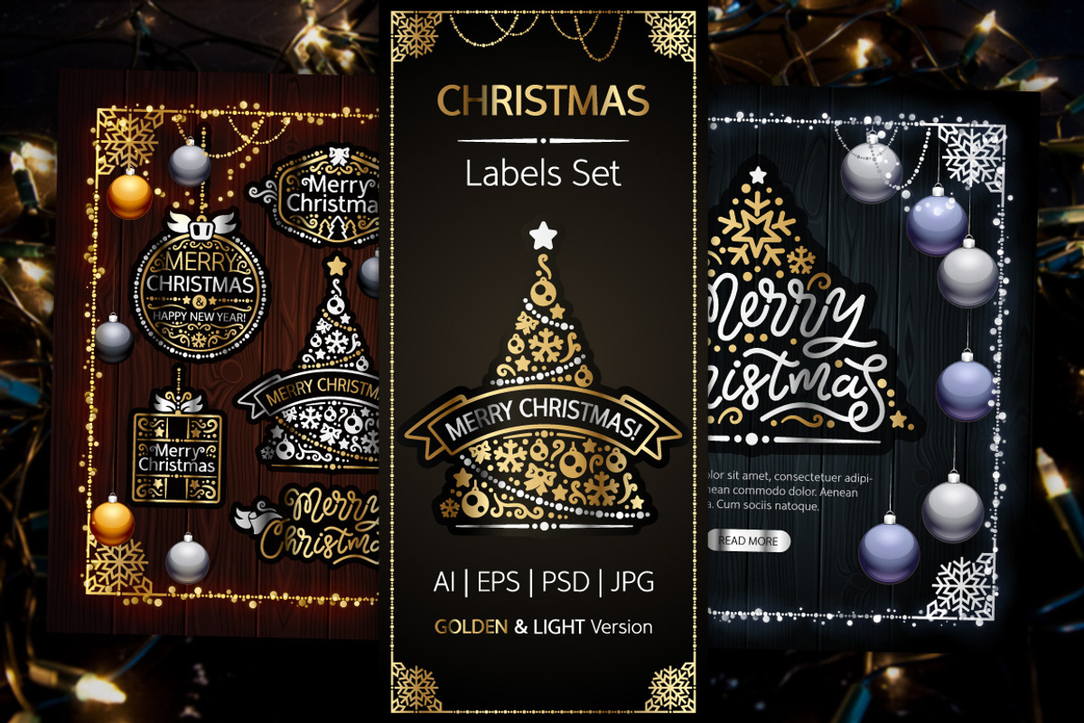 Vibrant Christmas, a Decorative Illustration by Voysla's Shop (Photo 2 of 6)