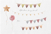 Christmas fairy forest watercolor, an Animal Illustration by BrushArtDesigns (Thumbnail 7 of 11)