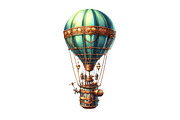 Steampunk Summer Clipart, an Illustration by Designking (Thumbnail 4 of 4)