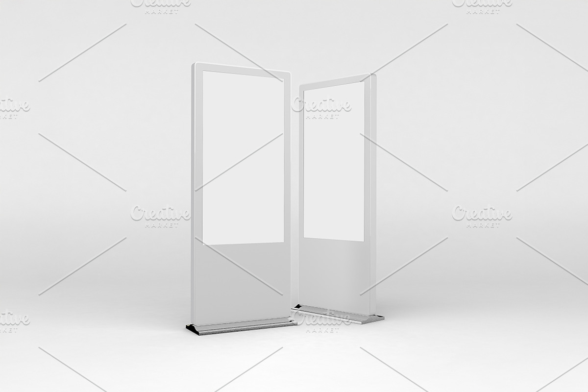 Digital Signage Mockup, an Advertising Mockup by Qaleb Studio (Photo 2 of 2)