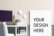 10 workplace poster mock up, a Print Template by ChromiumHeart (Thumbnail 6 of 11)