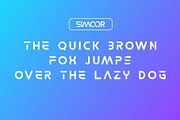 Simoor Modern Futuristik Font, a Sans Serif Font by AnnofaType (Thumbnail 5 of 10)