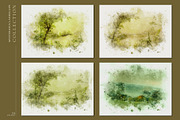 Mysterious Watercolor Landscapes 3, a Background Graphic by Suna Kosem (Thumbnail 12 of 14)