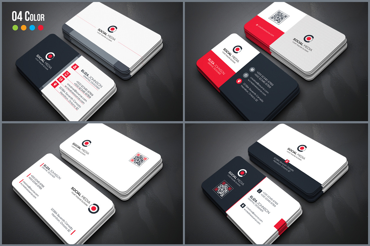 Business Cards Bundle 50, a Business Card Template by Genereux Art (Photo 12 of 14)