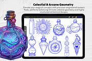 Potion & Poison Bottles Stamps, a Brush Add-On by Selentaori Studio (Thumbnail 7 of 12)