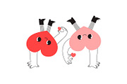 Valentines Day Heart Characters, a Healthcare Illustration by the_myro (Thumbnail 6 of 21)