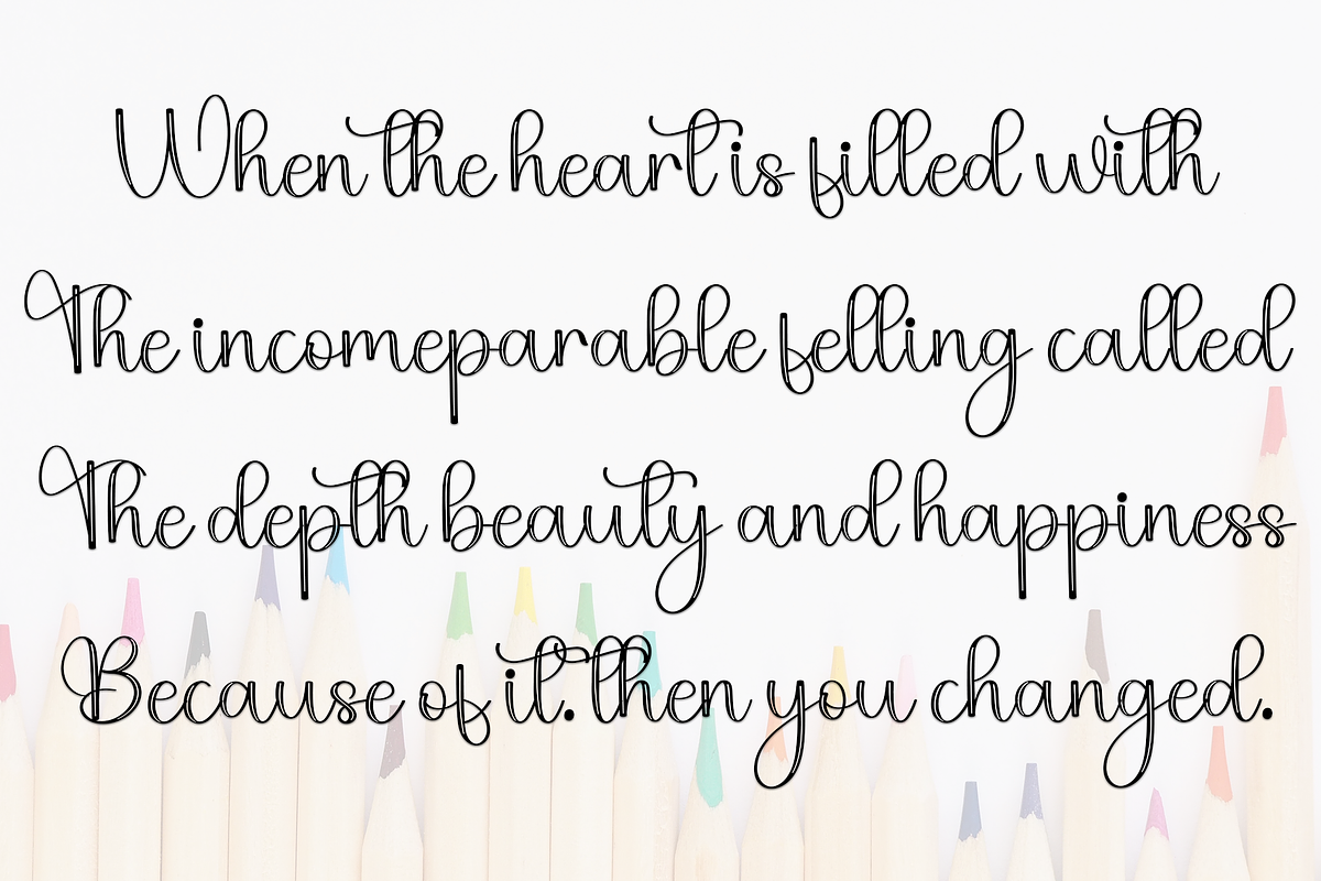 Smoothie, a Handwritten Font by FreshTypeINK (Photo 8 of 8)