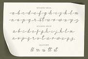 Aurelia Pearl Romantic Handwritten, a Handwritten Font by Haps Space (Thumbnail 7 of 8)