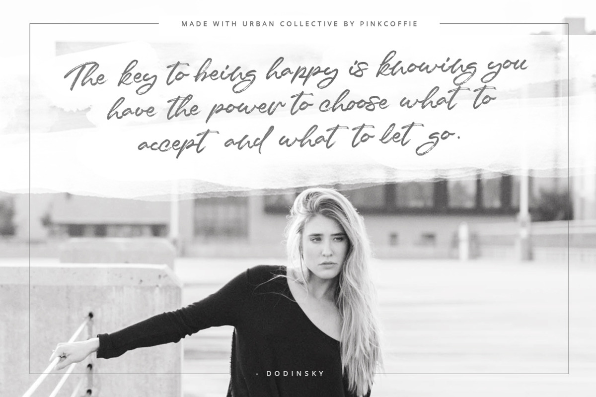 Blush Collective - 4 Fonts + Extras! preview 8