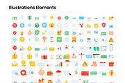 350+ Illustrations Pack, a Duotone Icon by Brickclay (Thumbnail 24 of 24)