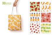 Juicy Fruits, a Pattern Graphic by simpleblues (Thumbnail 3 of 10)