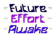 CS Boyka – Techno Font, a Sans Serif Font by Craft Supply Co. (Thumbnail 3 of 8)