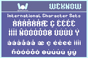 Hybrid Robot font, a Font by weknow (Thumbnail 8 of 8)