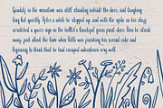 Straight Brushpen Handwritten Font, a Script Font by RabbitAndPencil (Thumbnail 4 of 5)