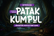 Patak Kumpul Adventure Display Game, a Sans Serif Font by twinstd (Thumbnail 1 of 10)
