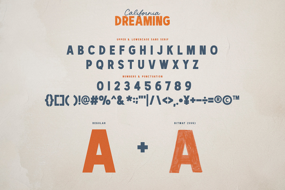 California Dreaming Script & Sans, a Handwritten Font by Callie Rian & Co. (Photo 17 of 19)