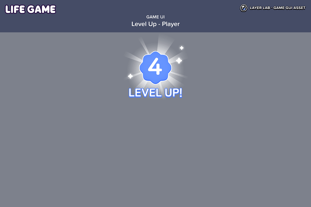 GUI - Life Game, an UI Kit Template by LAYERLAB (Photo 28 of 55)