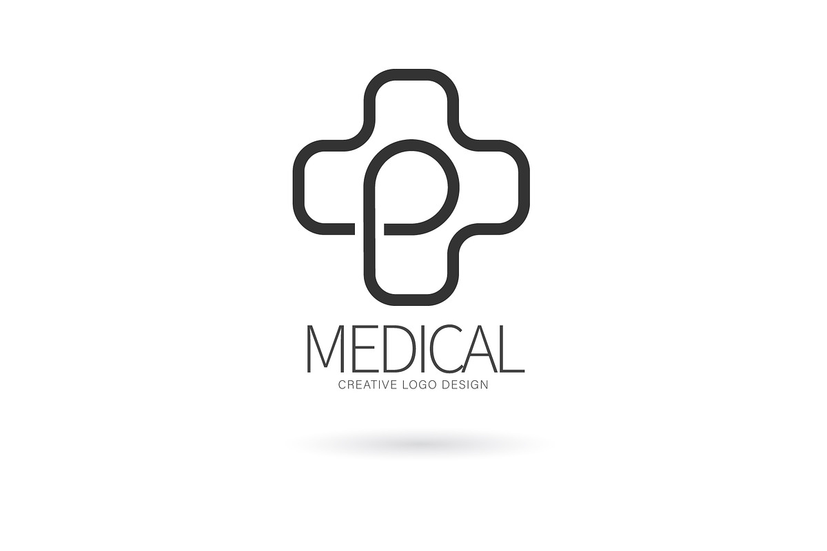 Medical logo, P medical logo, a Branding & Logo Template by Logocreative (Photo 3 of 3)