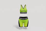 Yoga Bra leggings Set, a Shirt Mockup by groens (Thumbnail 3 of 4)