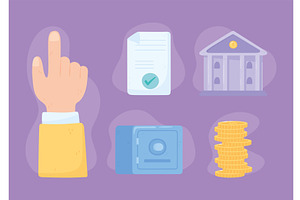 online banking money, a Finance Illustration by studiogstock