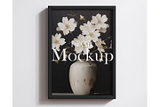 Framed floated canvas mockup, a Household Mockup by Artjafara (Thumbnail 1 of 4)