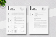 Resume/Cv Template, a Resume Template by Mr-Template (Thumbnail 2 of 5)