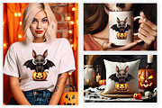 Halloween Bat Sublimation PNG Bundle, a Seasonal Illustration by Creative Arslan (Thumbnail 6 of 9)