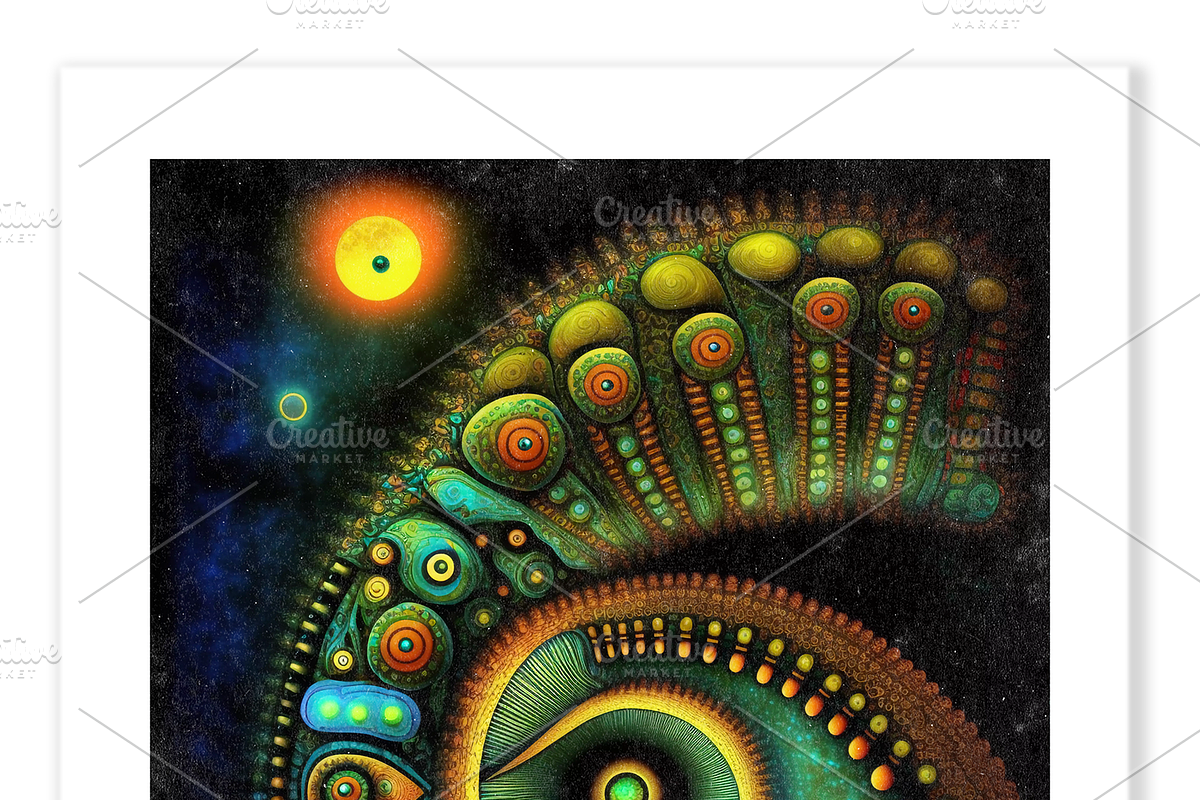 Dage Collection · Shaman Vision, a Decorative Illustration by milatovar (Photo 17 of 19)