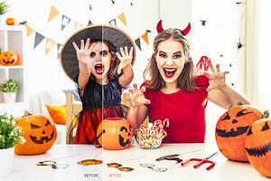 60 Halloween LR Mobile & ACR Presets