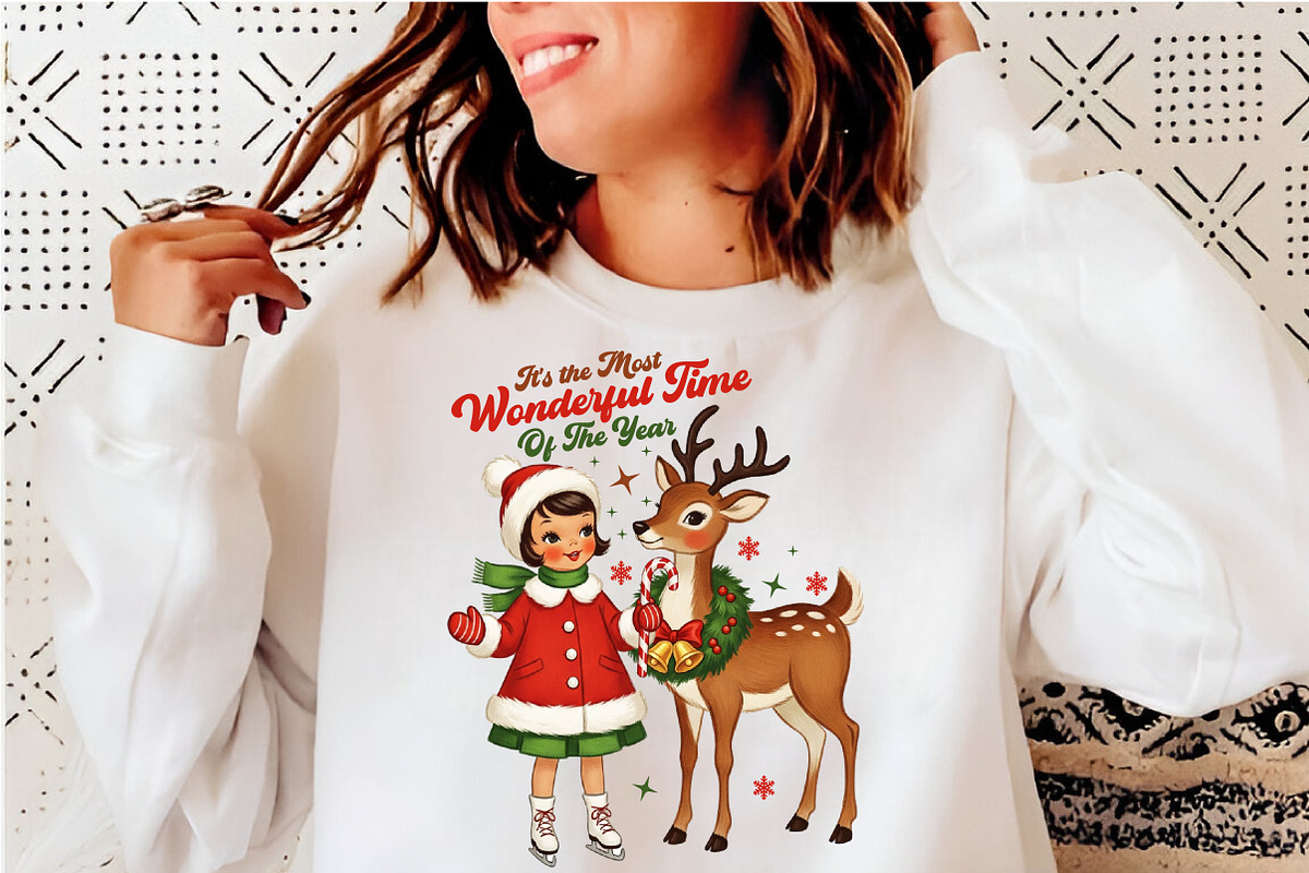 Vintage Christmas PNG Bundle, an Illustration by SinaCreation (Photo 3 of 10)