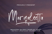 Marqaleetta, a Script Font by Integritype Studio (Thumbnail 1 of 15)