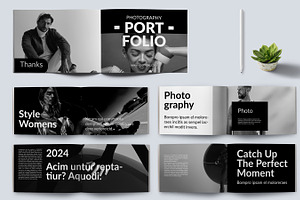 Photography Portfolio Design Layout