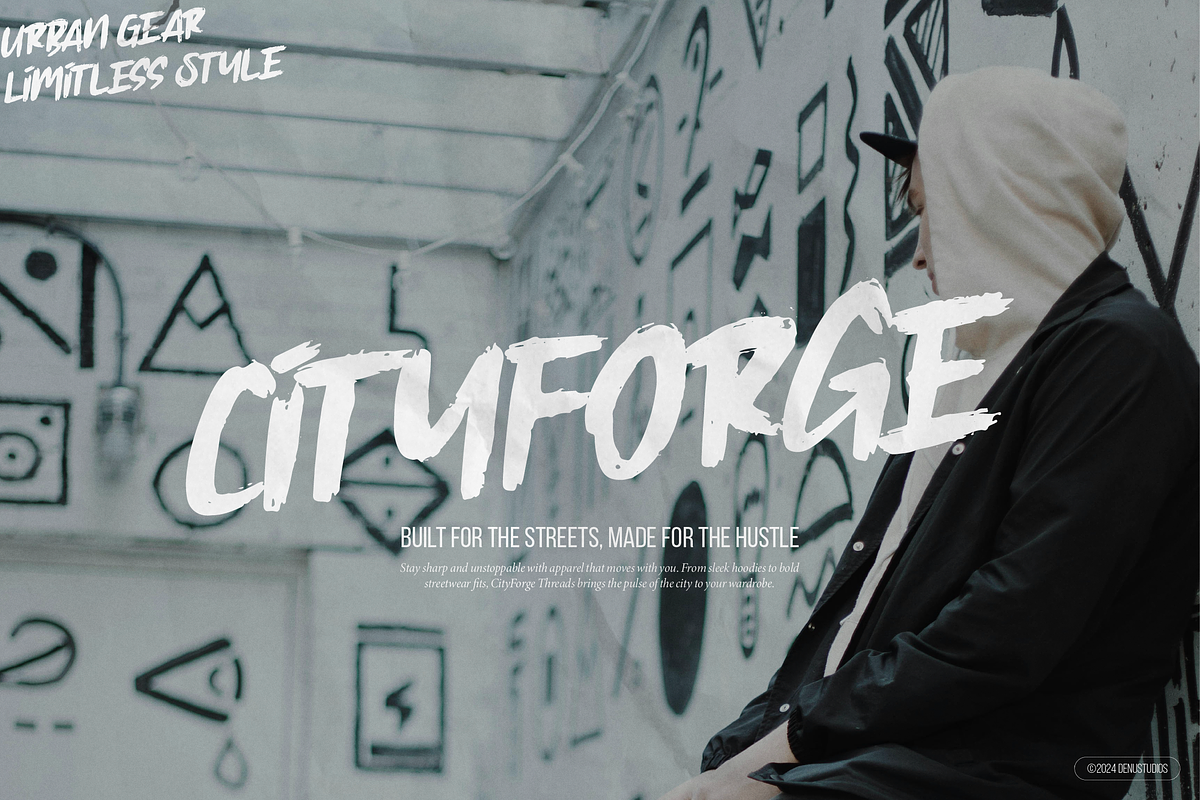 Oliver Street | Hand Drawn Brush, a Handwritten Font by Denustudios (Photo 2 of 13)