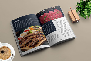 Recipe Cookbook Layout Template