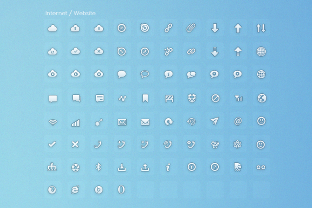 602 Simplicons Icon set preview 3