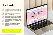 Pink Coaching Wix Template, a Wix Template by Template Twist Shop (Thumbnail 5 of 10)