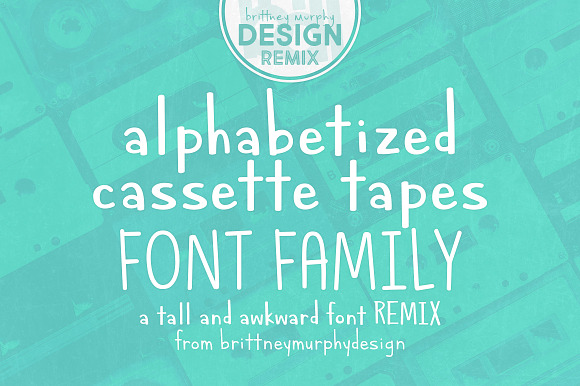 Alphabetized Cassette Tapes Family preview 7