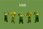 Football Kit T-Shirt Mockup, a Shirt Mockup by image touch (Thumbnail 5 of 5)