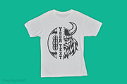 Viking Football SVG Sports Logo, a Sport Illustration by FOXYdigitalart (Thumbnail 2 of 3)