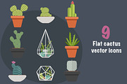 Vector illustration cactus, an Object Graphic by BSVIT (Thumbnail 2 of 4)