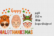 Happy HalloThankSmas, Sublimation, an Illustration by CreationArt (Thumbnail 4 of 6)