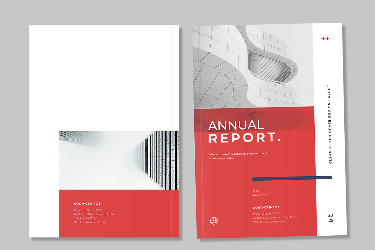 Annual Report Canva Template, a Brochure Template by NorthPeak (Photo 5 of 6)
