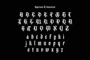 Golyath Blackletter Tattoo Font, a Blackletter Font by WhymoreArt (Thumbnail 12 of 14)