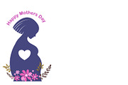 Mothers day background vector set, a Seasonal Illustration by foxndeer (Thumbnail 3 of 4)