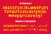 Jellymo - Playful Chunky Display, a Sans Serif Font by BumbleGraph Studio (Thumbnail 5 of 15)