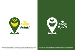 Soup Restaurant Logo Design Icon, a Branding & Logo Template by Morvana Crew