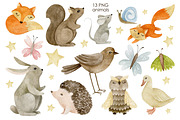 Watercolor autumn collection., a Decorative Illustration by Kira Konoshenko (Thumbnail 4 of 26)