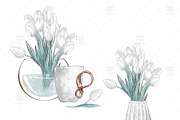 Hygge Interior Home Clipart, an Illustration by Frou Fou Craft (Thumbnail 2 of 7)